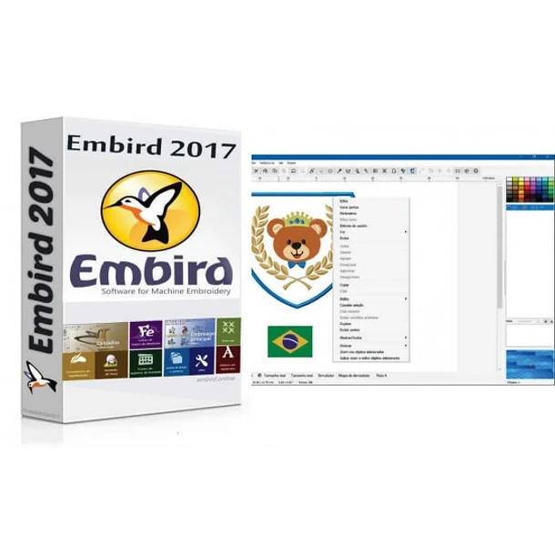 Embird 2017 em Português - Imagem 2